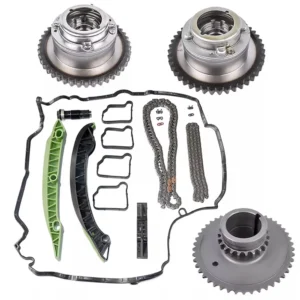 Timing Chain Kit with VVT Gear 0009932076 A 0009932076 0049972594 for Mercedes-Benz W204 W212 C204 R172 M271 1.8L Engine