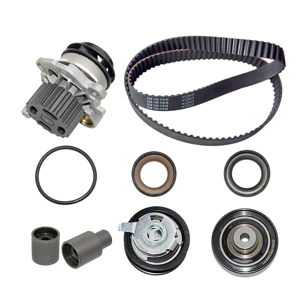Timing Belt Water Pump Kit 038109244M 038109119M for 1999-2004 Jetta TDI Golf Beetle