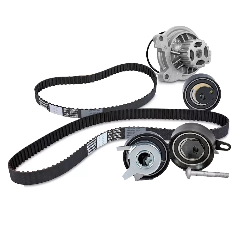 Timing Belt Kit with Water Pump, Tensioner & Idler Pulley 046109119 for VW 2.5L TDI SOHC Turbo ACV AUF AHY AXG 1995-2003