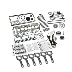 Engine Overhaul Rebuild Kit with Crankshaft & Connecting Rod & Timing Chain Kit 11217580483 11217581009 11212163665 for BMW 3.0L N55