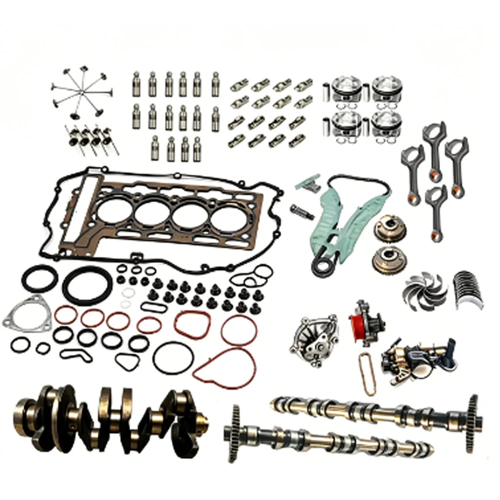 Engine Overhaul Rebuild Kit with Crankshaft 1127572851 11127586908 11127560276 11127586907 for BMW Mini Cooper N13B16A 1.6L