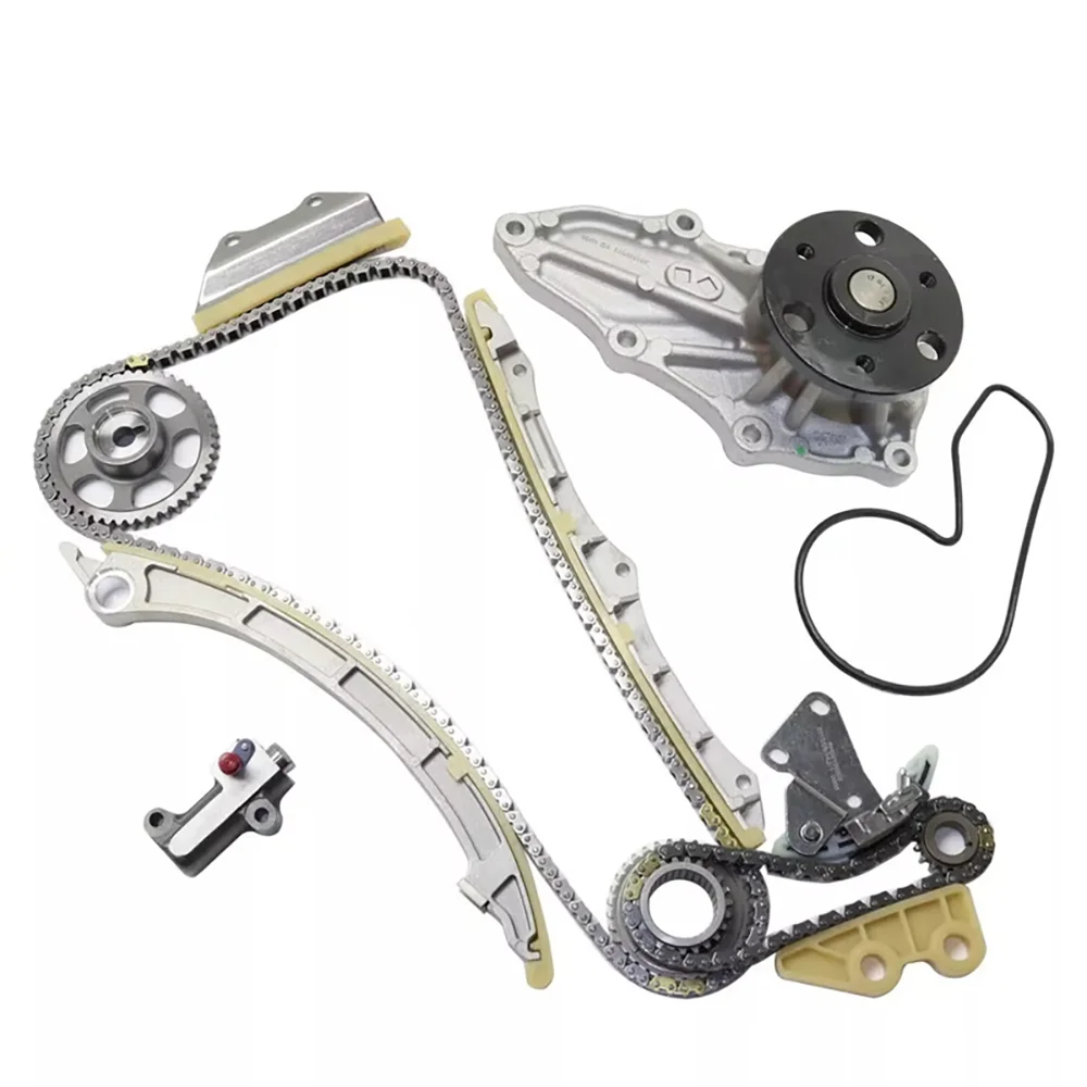 Timing Chain Kit with Water Pump 12196 20958 42220 97507 181983 252939 512513 for 2008-2012 / 2010-2011 Honda 2.4L