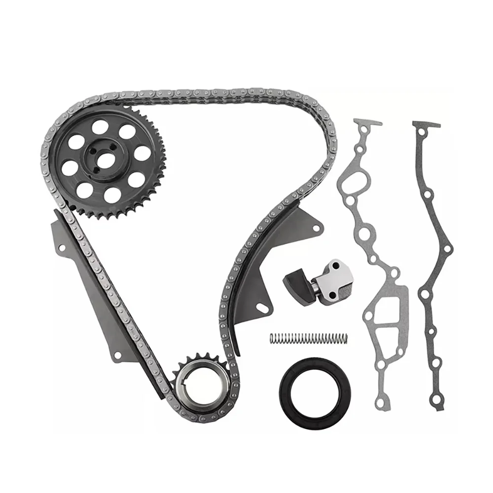 Timing Chain Kit 13021-03G00 13024-T6200 13028-10W00 13070-21002 for Nissan 83-88 2.4L