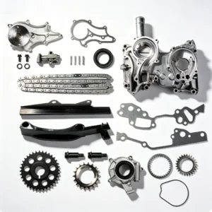Timing Chain Cover Kit with Oil Pump 13523-38011 13521-38010 13506-38010 13540-38012 for Toyota 2.4L 22RE