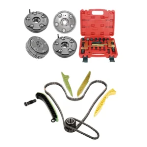 Timing Chain Kit with VVT Sprockets 2720520216 2720500811 0009930676 for Mercedes-Benz C350 E350 GL450 R350 3.0L 5.5L 05-15