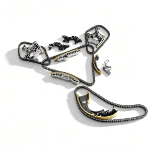 Engine Timing Chain Kit 50024737 for Audi AUK BKH 3.2 FSI