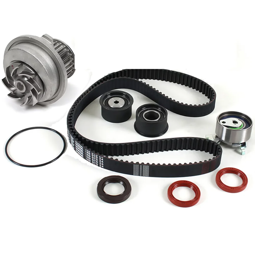 Timing Belt Kit with Water Pump 92063917 92064250 96353151 for Chevrolet Optra Suzuki Forenza Reno & Daewoo Nubira 2.0L 1999-2008