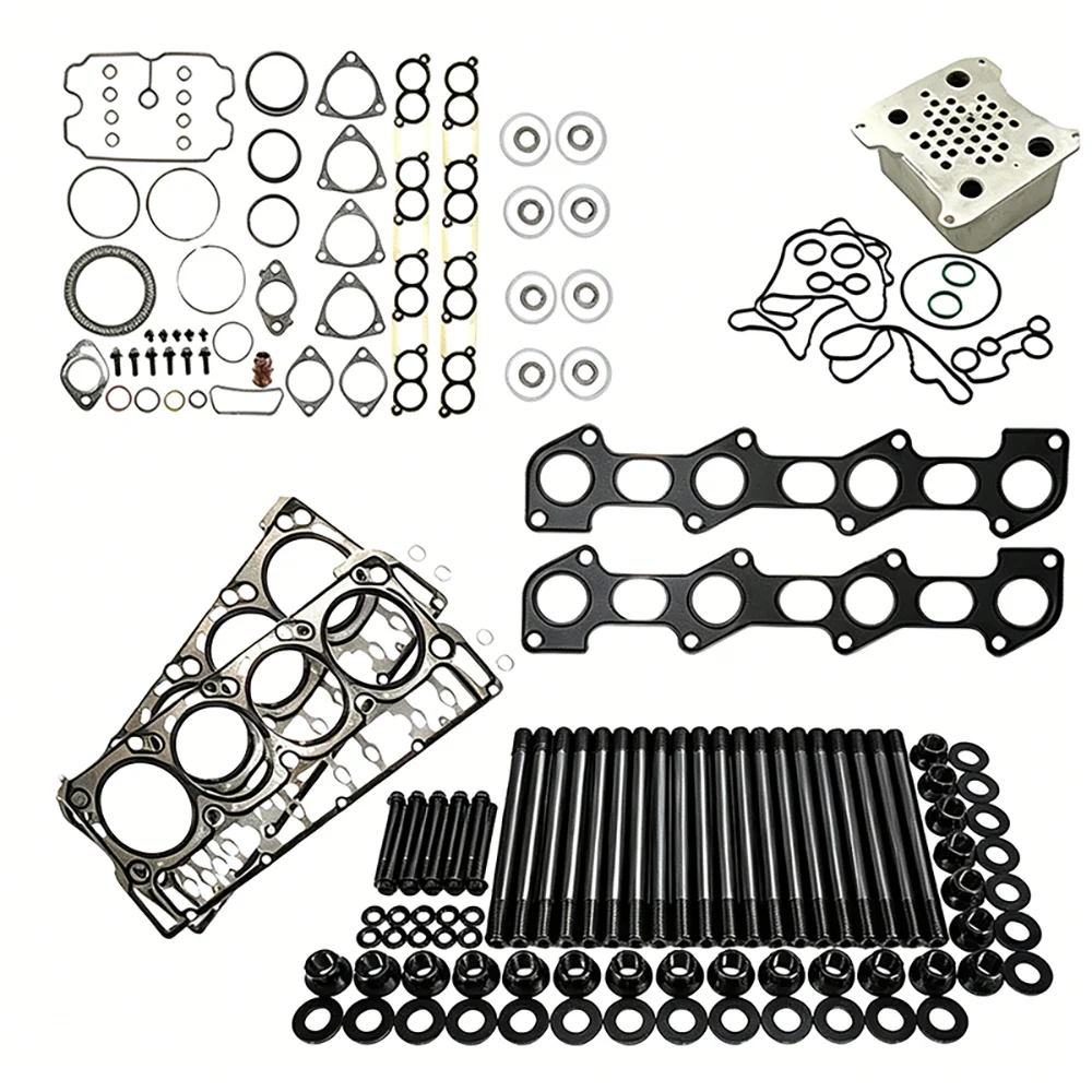 Engine Repair Kit with Head Gasket & Bolts DK-FD6.4-R3A for Ford 6.4L Engine 2008-2010
