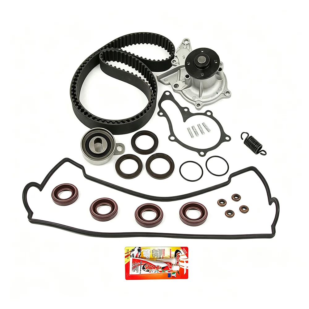 Timing Belt Kit with Water Pump & Gasket TBK235 for Toyota 1.8L Engine 1993-1997