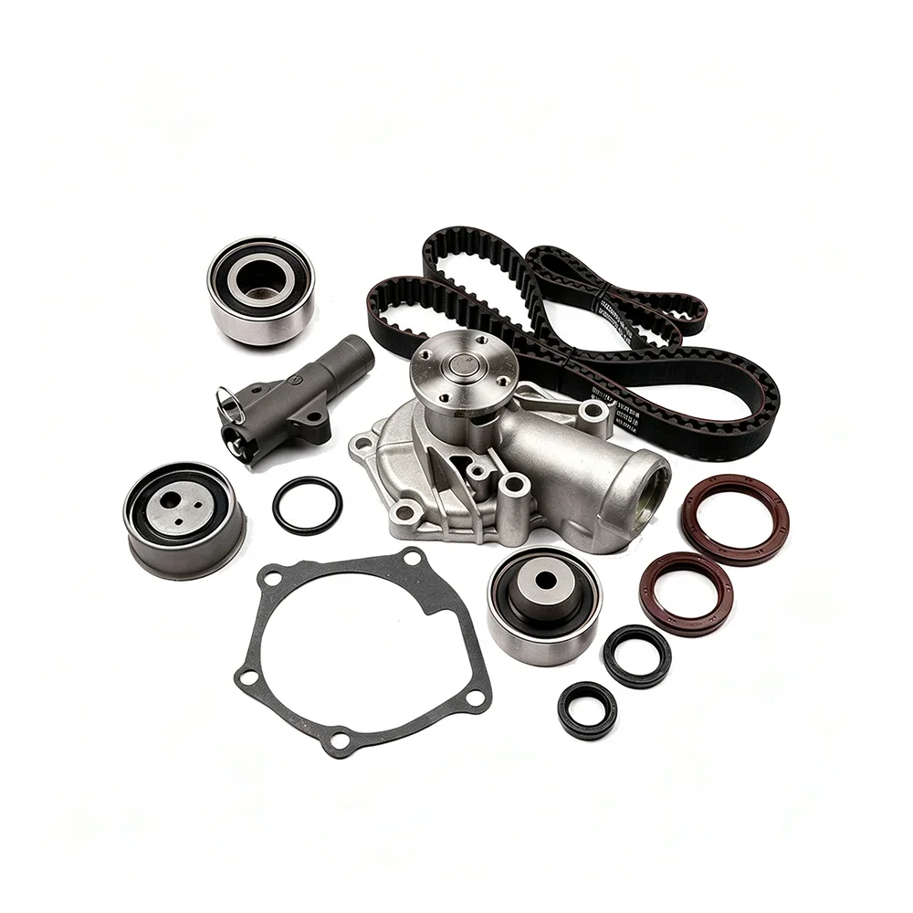 Timing Belt Kit with Water Pump TBK162WP TCKWP332 TB332-168K1 CPW6622 for Mitsubishi Lancer 2.4L 2004-2007