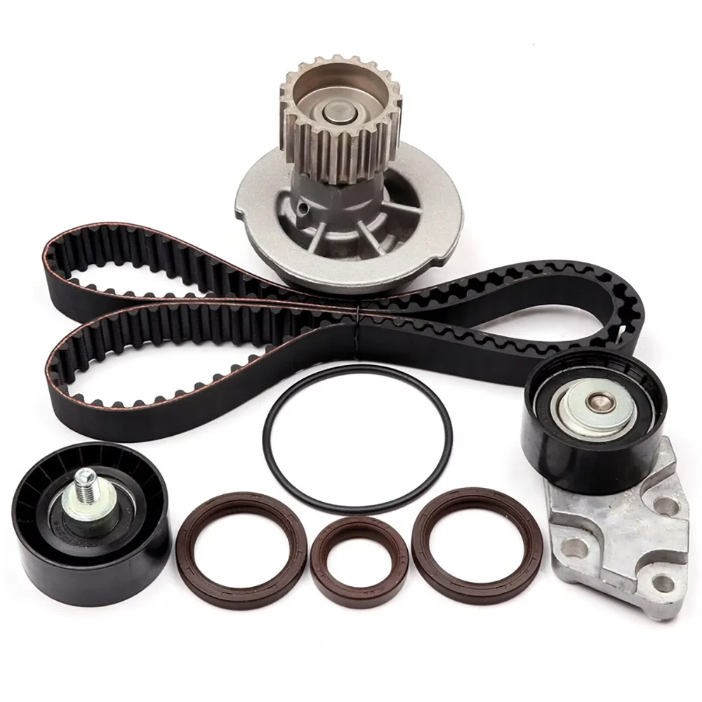 Timing Belt Kit with Water Pump TCKWP335 for Chevrolet Aveo 1.6L 2004-2008 GM Engine