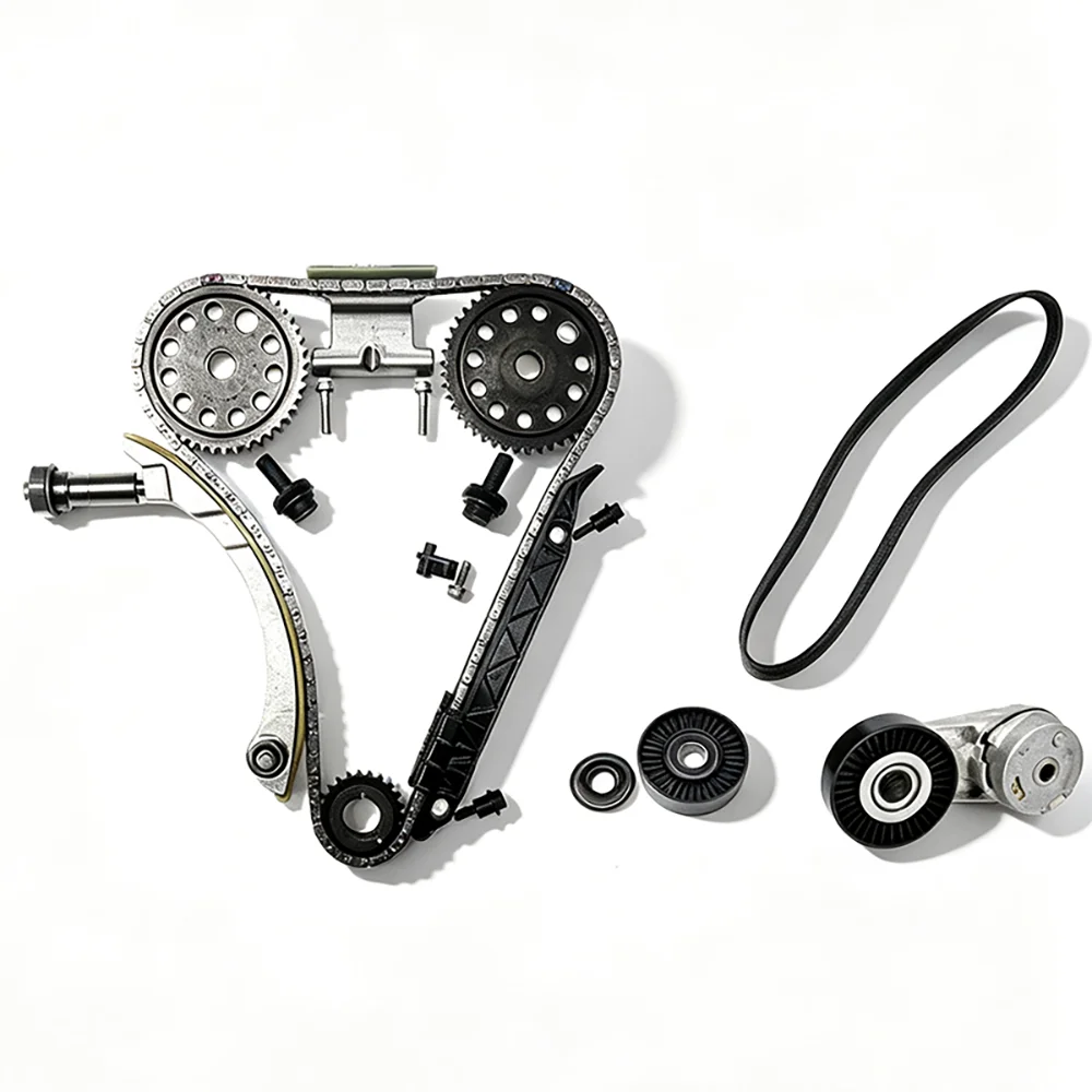 Engine Timing Chain & Serpentine Belt Kit Z10XEP Z12XE Z12XEP for Opel Saab 9-3 1.8 2.0 B207 Opel Z2