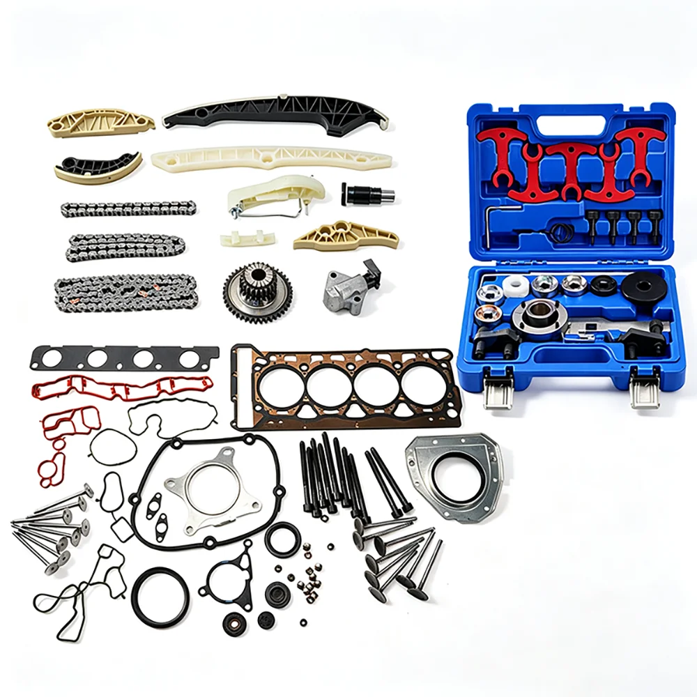 Timing Chain Kit with Timing Tools 06H109467N 06H109467R 06H109158N for Audi Volkswagen VW 2.0L TFSI Engine 2008-2015