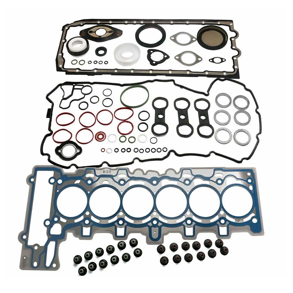 Full Gasket Set Engine Overhaul Repair Kit 11127549797 11127526040 18407530606 for BMW N52 128I 3.0L 07‑13