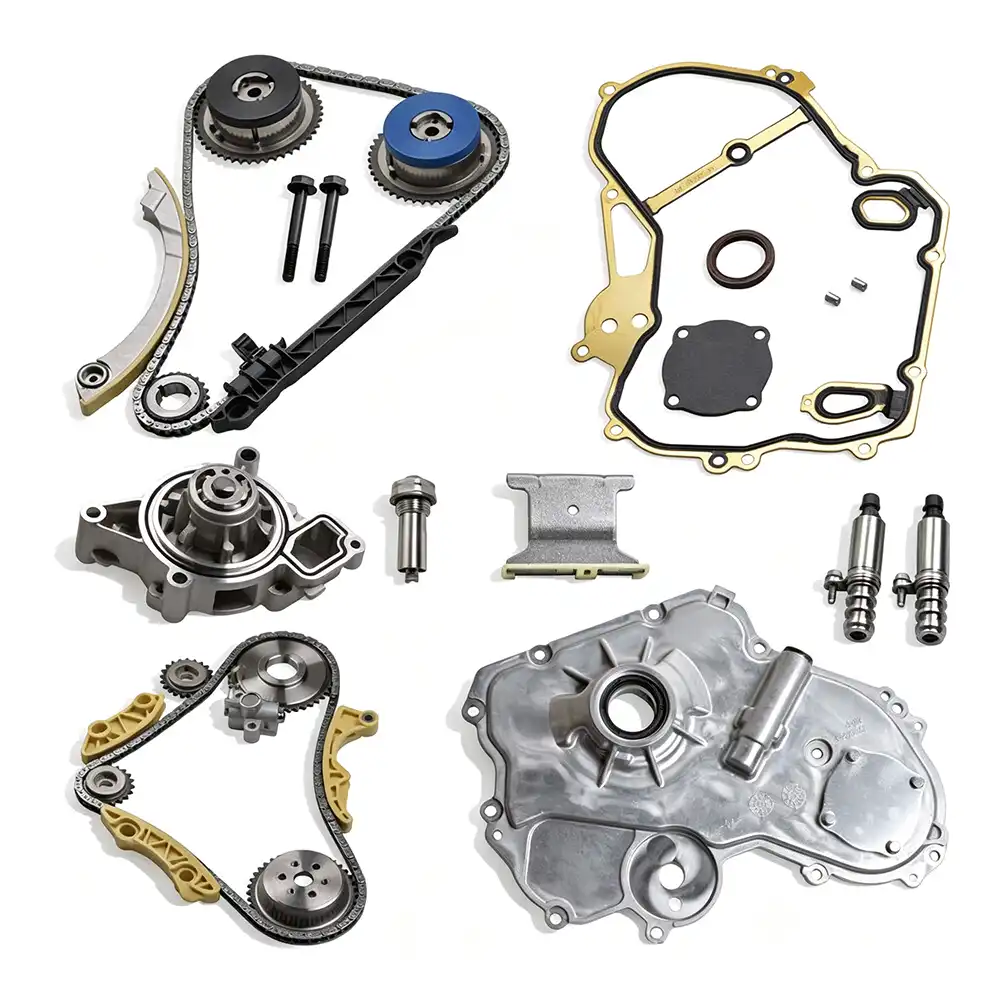 Timing Chain Kit with Oil Pump & Water Pump 12628347 12646783 12646784 12655421 12679100 for GM Ecotec 2.0L 2.4L Engine