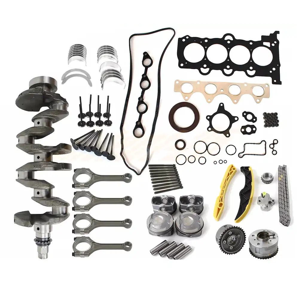 Engine Rebuild Kit with Crankshaft, Connecting Rod & Timing Kit 209102BB03 210202B100 210302B000 222112B000for Hyundai Kia G4FD 1.6L Engine