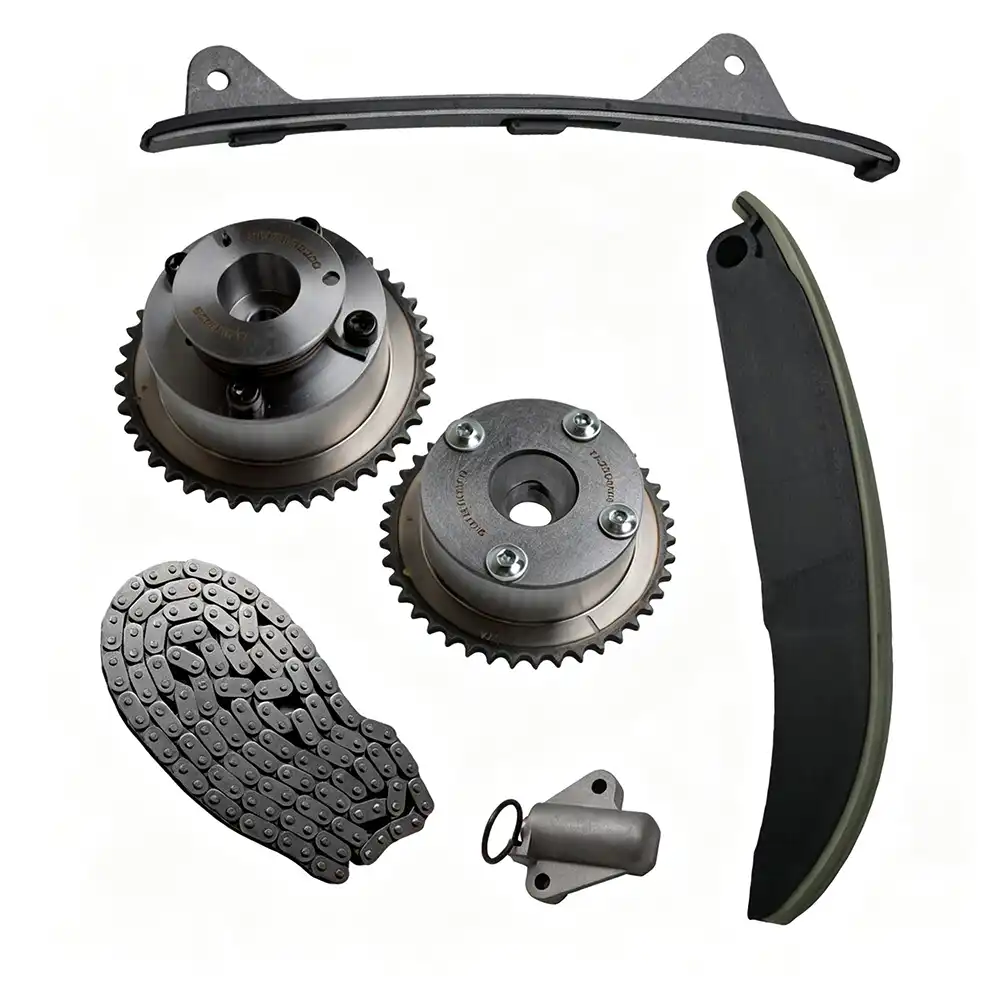 Timing Chain Kit 24321-2E200 24350-2E201 24370-2E200 24410-2E000 for 2014-2016 Hyundai Elantra Kia Forte Soul 2.0L L4 Engine