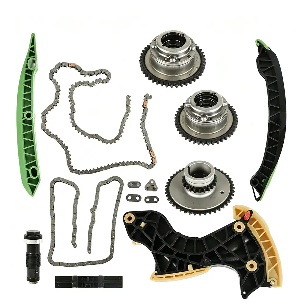 Timing Chain Kit A0009931078 2710503447 198-046 A2710500116 for Mercedes-Benz SLK250 C250 1.8L 2.5L DOHC Engine