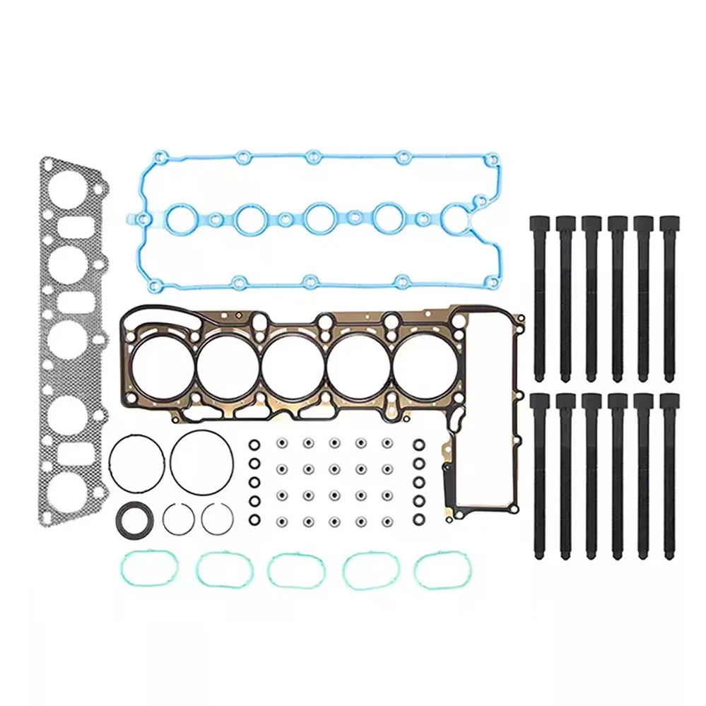 Head Gasket Set with Head Bolts HS26388PT ES72310 for 2005-2009 VW Jetta Beetle Golf 2.5L DOHC BPR BGP