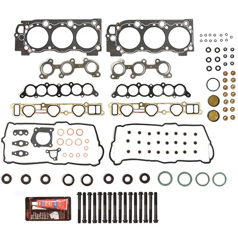 Engine Rebuild Kit with Head Bolts HS9227PT-1 CS9227 HS-93495M ES72168 for 1995-2004 Toyota 4Runner Tacoma T100 3.4L V6 Engine