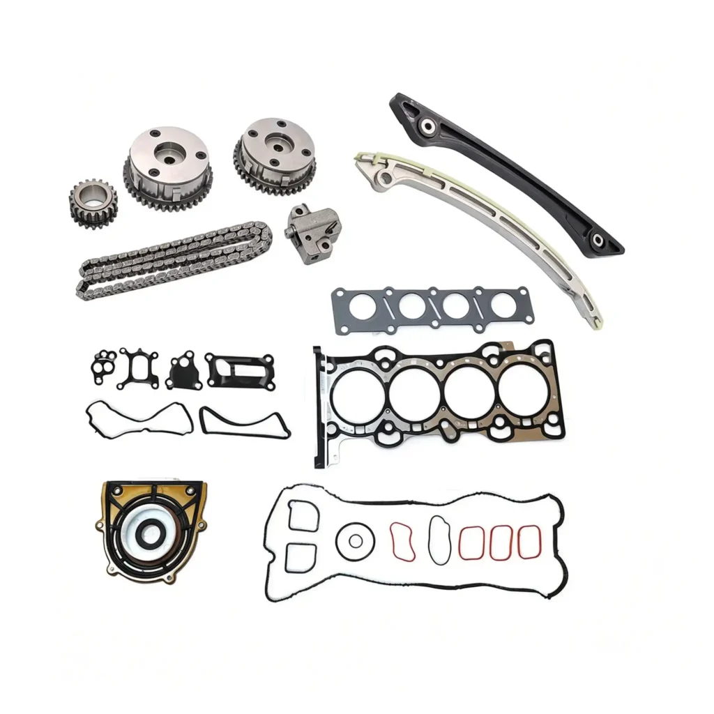 Timing Chain Kit with VVT Components & Gasket Set LR025852 LR038760 LR032083 for Land Rover Range Rover Evoque 2.0L Engine