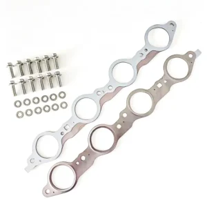 Exhaust Manifold Gasket with Bolts 12617944 MS16124 for GM LS1 4.8L 5.3L 5.7L 6.0L V8 Engine