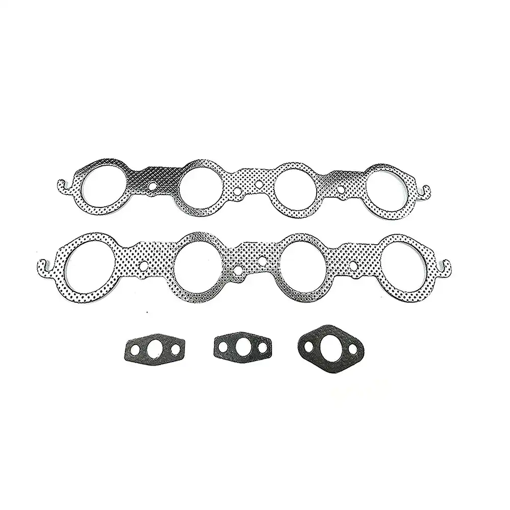 Exhaust Manifold Gasket Set MS92467 for Chevrolet 4.8L 5.3L 6.0L OHV V8 Engine