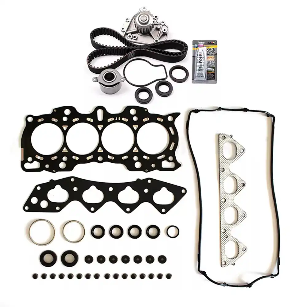 Engine Overhaul Rebuild Kit & Timing Belt Kit TBK184 WPHO009 ITM184 TS26184 135-1400 for 1997-2001 Honda CR-V 2.0L B20B4 Engine