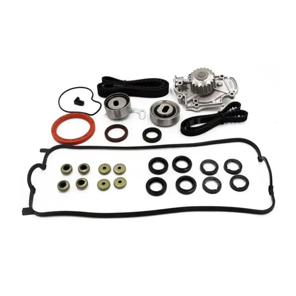 Timing Belt Kit with Water Pump TBK244GMB WPHO012 VCHO013 TS26244 ITM244 for 94-02 Honda Accord EX LX DX VP 2.2L 2.3L F23A1