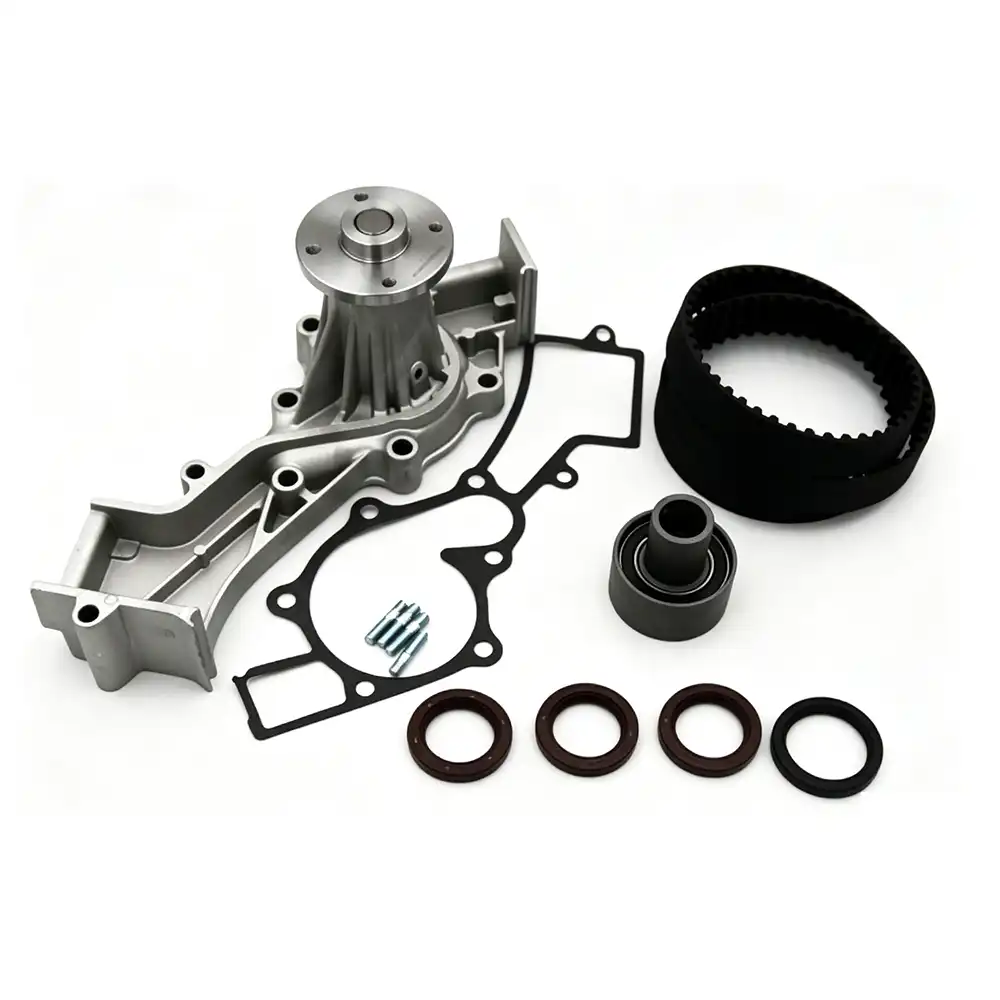Timing Belt Kit with Water Pump TBK249GMB WPNI021P TS26249 ITM249 TBK643 for 96-04 Nissan Frontier Xterra 3.3L VG33E VG33R