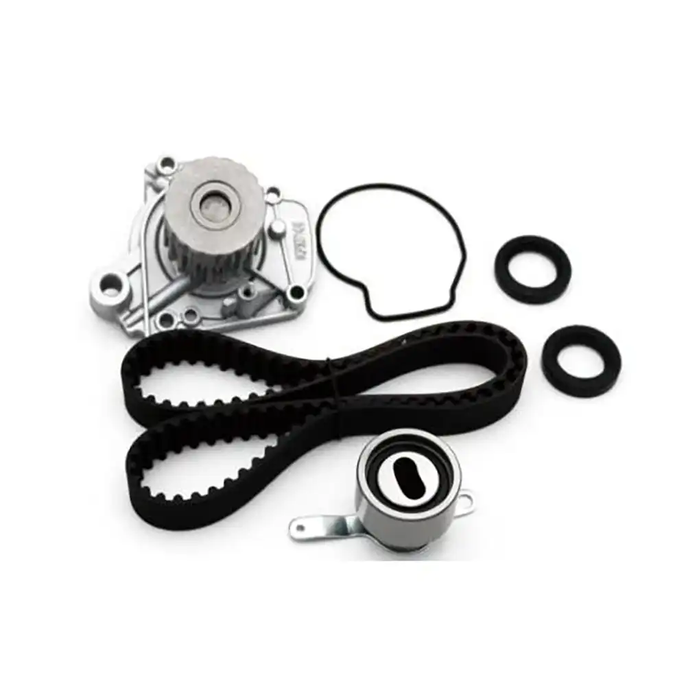 Timing Belt Kit with Water Pump TCKWP224 WP224K1B TB224LK2 CPW5152 TCKWP224 WP224K1B TB224LK2 for 96-00 Honda Civic 1.6L EX DX SOHC D16Y7 D16Y8