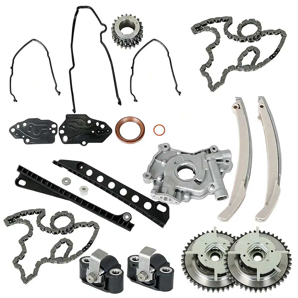 Timing Chain Kit with Oil Pump TK4173VVT OP4131 2L1Z-6K297-AA for Ford F-150 F-250 F-350 Expedition 5.4L Engine