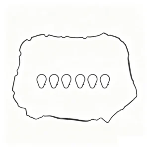 CyliValve Cover Gasket 89017827 VS50667R VS50414 89017827 for Chevrolet Trailblazer 4.2L L6 Engine